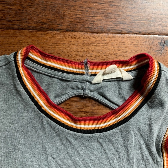 American Eagle Soft & Sexy Grey T-Shirt Dress Size Small - Picture 2 of 5